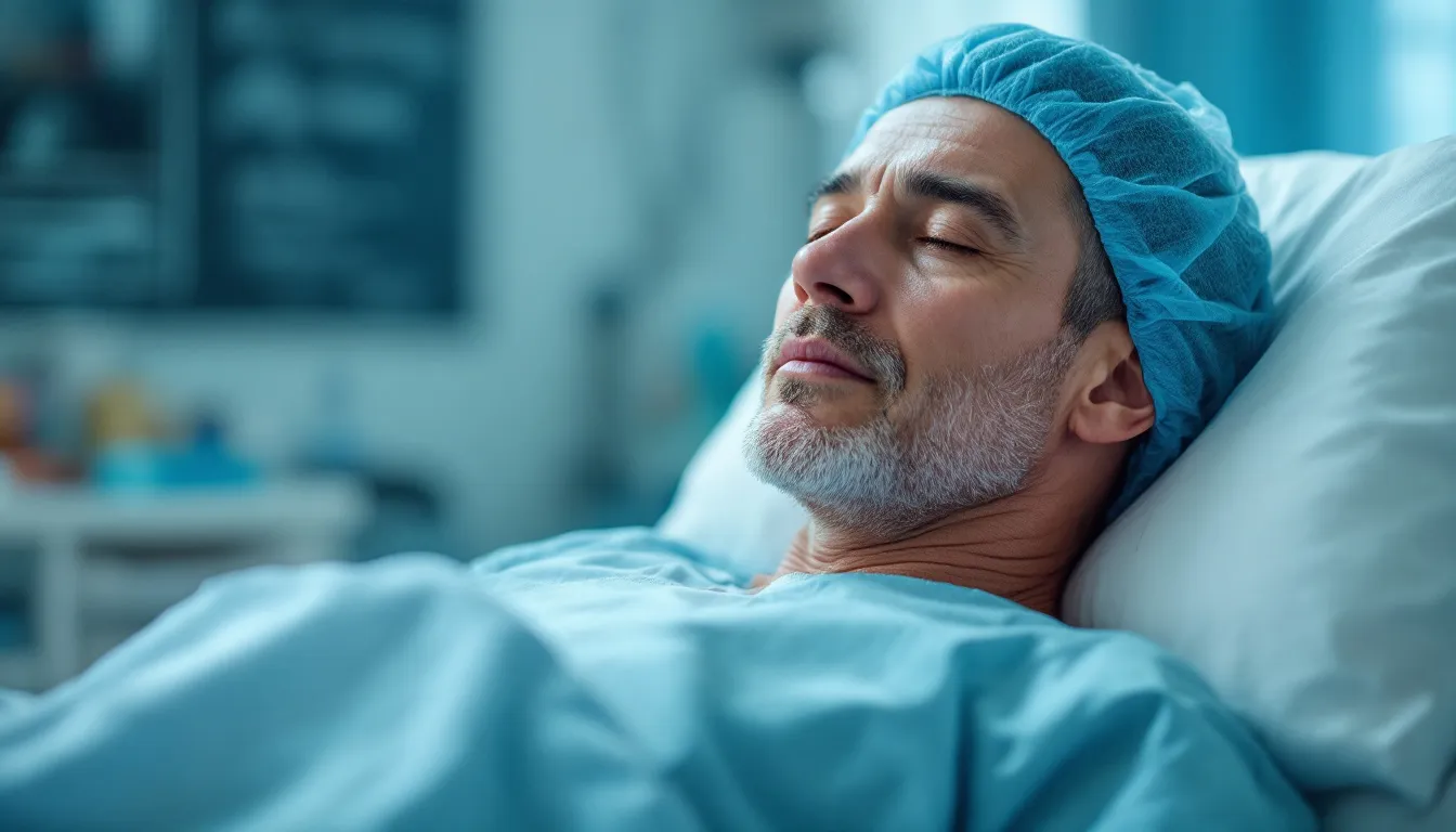 Un'immagine che rappresenta un paziente in fase di recupero dopo un intervento di addominoplastica, evidenziando i rischi di infezioni post-operatorie.